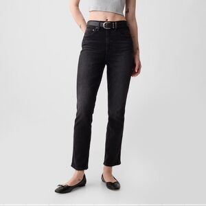 Topshop black mom jeans